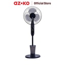 AZKO Krisbow 16 inci Kipas Angin Lantai Uap 75 Watt - Hitam