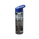 AZKO 700 ml Smash Botol Minum Fashion Sipper Water Drinking Bottle Botol Air Bpa Free Wadah Minuman Perlengkapan Minum Drinkware - Biru