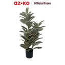 AZKO Arthome 90 Cm Tanaman Artifisial Pink Rubber Fig