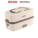 AZKO Memoo Kotak Makan Warmer Elektrik 270 Watt - Putih
