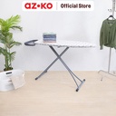 AZKO Stora 127X49X85.5 Meja Setrika Lipat Dengan Retractable Iron Rest