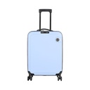 AZKO Luggo Ultra Slim Koper Abs Tsa Lock Expandable Hardcase Luggage Koper Kabin Dengan Tsa Tas Jalan-Jalan Travel Bag Tas Roda - Biru