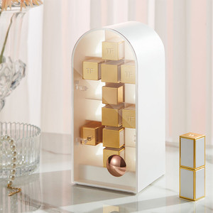 AZKO Stora 9.3x9.5x20 Cm Organizer Lipstik - Pink