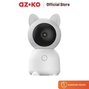 AZKO Krisbow Sync Smart Ip Camera Bayi Wifi 3Mp Baby 6T Smart Cctv Kamera Pengawas Pintar Camera Pengintai Alat Keamanan Rumah Spy Cam