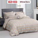 AZKO Sleeplite 160X200 cm Set 5 Pcs Seprai Queen Polyester Stripe Tafy