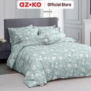 AZKO Sleeplite 160X200 cm Set 5 Pcs Seprai Queen Poly Flower Hibiscus