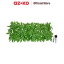 AZKO Cc Grass 30x180 Cm Tanaman Pagar Artifisial Rose Leaves Led