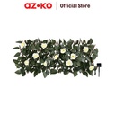 AZKO Cc Grass 30x180 Cm Tanaman Pagar Artifisial Laurel Flowers Led