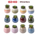 AZKO Arthome Iris Etsuko Tanaman Artifisial Sukulen