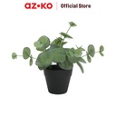AZKO Arthome Tanaman Artifisial Grass Dengan Pot