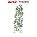 AZKO Arthome Tanaman Artifisial Garland Potato Leaf - Hijau/Putih