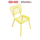 AZKO Soleil Gingham Kursi Teras - Kuning