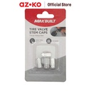 AZKO Maxbuilt Set 4 Pcs Tutup Katup Ban - Silver