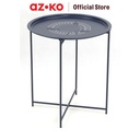 AZKO Soleil Meja Teras Dengan Tray - Biru Navy