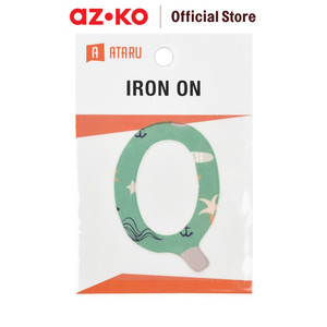 AZKO Ataru Patch Alphabet Q - Hijau
