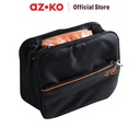 AZKO Passport Tas Organizer Peralatan Elektronik - Hitam