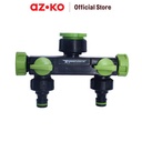 AZKO Yardsmith Konektor Selang Twin Splitter 3/4 Inci - Hijau