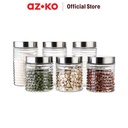 AZKO Kris Set 6 Pcs Stoples Kaca Screw Lid