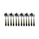 AZKO Kris Set 12 Pcs Alat Makan - Hitam