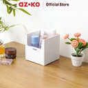 AZKO Stora 14X14X15 Cm Kotak Penyimpanan Serbaguna - Putih