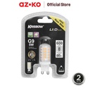 AZKO Krisbow Bohlam Led 5 Watt Warm White 600 Lumen G9 - Kuning