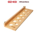 AZKO Pendopo Holder Peralatan Dapur Kayu