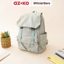 AZKO Ataru Tas Ransel Dengan Clip Nylon - Abu-Abu
