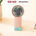 AZKO Ataru Kipas Angin Portabel Rechargeable - Pink