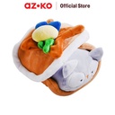 AZKO Ataru 15 Cm Bantal Dekorasi Sushi Roll Owl