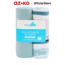 AZKO Sleeplite 120X150 cm Set 2 Pcs Selimut Polar Fleece - Hijau