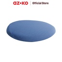 AZKO Forhom 40x40 Cm Bantal Alas Duduk Round - Biru