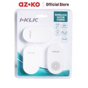 AZKO I-Klic Bel Pintu Nirkabel Plug 2-311 - Putih