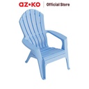 AZKO Soleil Adirondack Kursi Teras Plastik - Biru Muda