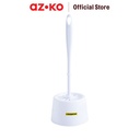 AZKO Krisbow Sikat Toilet Dengan Round Holder Frtb100w - Putih