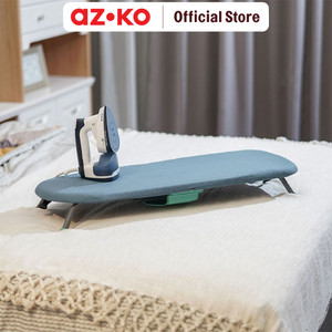 AZKO Stora 30.5X11.6X40.6 cm Meja Setrika Lipat Dengan Popup - Biru