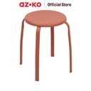 AZKO Soleil Bangku Metal - Merah Terracota