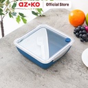 AZKO Ataru 1.2 ltr Wadah Makanan Spork Clip Gm - Biru