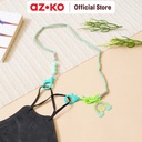 AZKO Ataru Tali Masker Rope Rainbow - Hijau