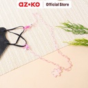 AZKO Ataru Tali Masker Chain Clear Bear - Pink