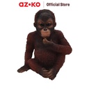 AZKO Kris Garden Patung Taman Sitting Orang Utan