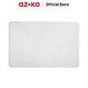 AZKO Forhom 60x40 Cm Keset Kamar Mandi Diatomite Hard Engraved - Krem