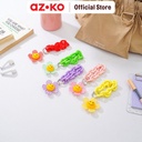 AZKO Ataru Gantungan Kunci Resin Flower Assorted