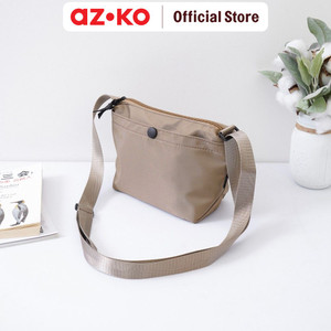AZKO Ataru Ukuran Small Tas Selempang Nylon - Krem