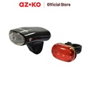 AZKO Set Lampu Sepeda Depan Dan Belakang