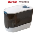 AZKO Kris 10 Kg Tempat Beras - Hitam/Putih