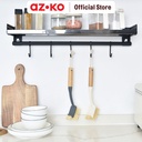 AZKO Ataru Sikat Piring Multifungsi Minimalis Square - Krem