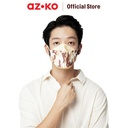 AZKO Ataru Kyou Masker Pelindung 4 Lapis Kf94 Camo - Krem Beige