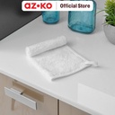 AZKO Ataru 25x25 Cm Handuk Wajah Plain Katun - Putih