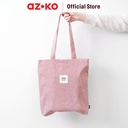 AZKO Ataru Tote Bag Corduroy - Pink