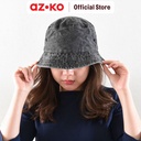 AZKO Ataru Topi Bucket Basic Denim - Hitam